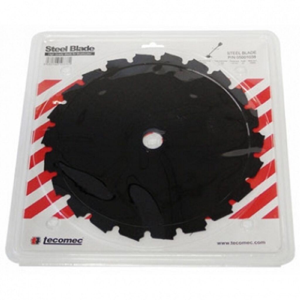 Brushcutter blade Tecomec 225mm 25,4mm 22H 1,8mm