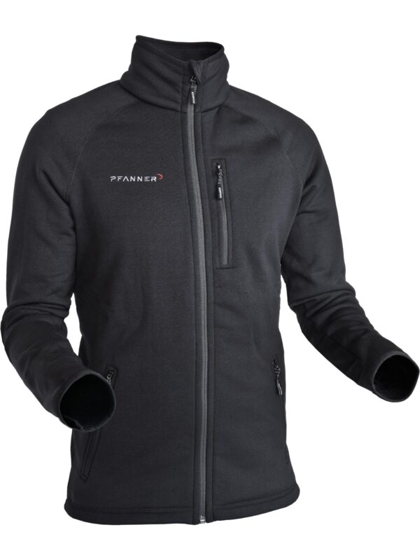 Fliisjakk PolarTec Pfanner, must, suurus L