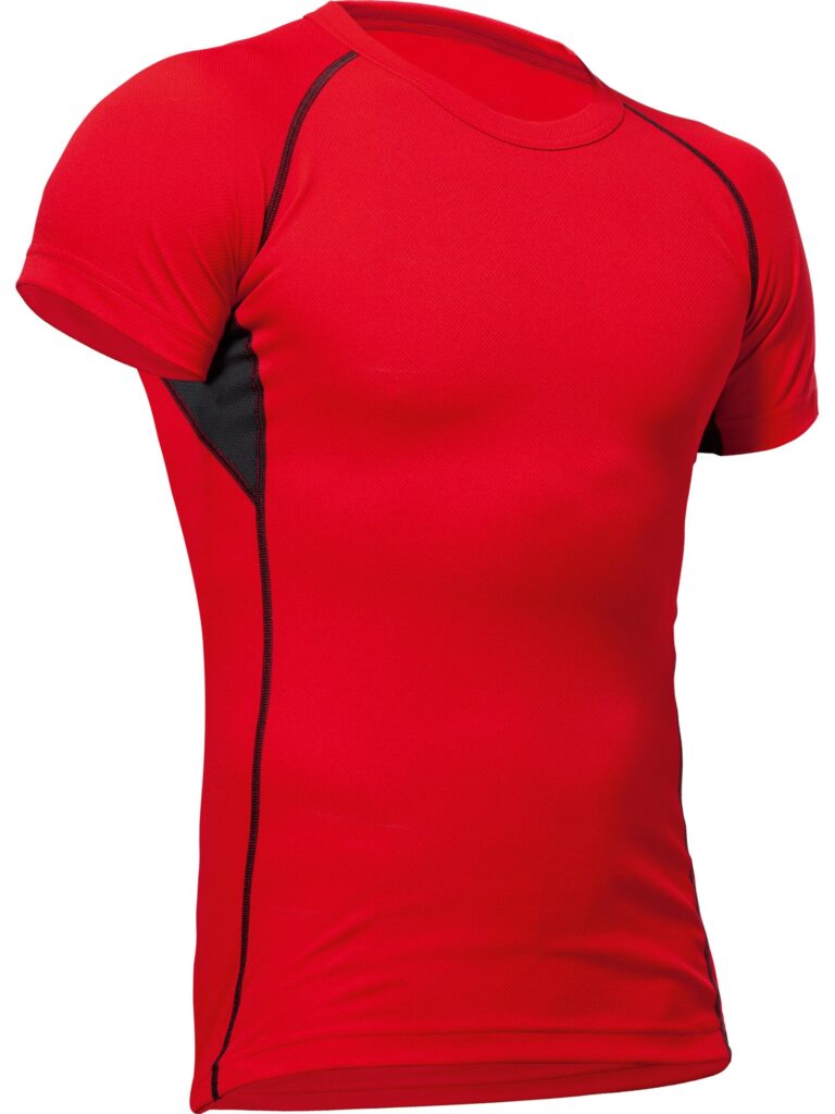 T-shirt Vega Performance Shirt Pfanner, red, size L