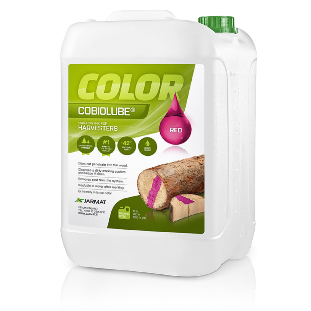 Märkevärv harvesterile punane 10L -25 kraadi, Jarmat Cobiolube® Colour HQ