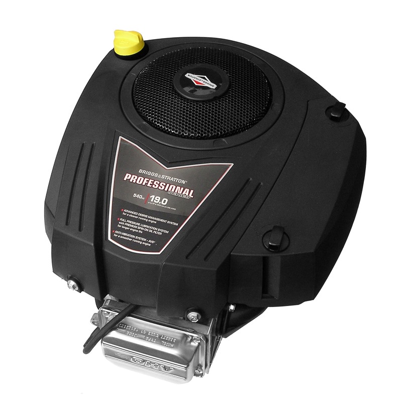 Mootor Briggs & Stratton 19,0HJ 540cm3 Professional Series 80mm/25,4mm vertikaalne võll, õlifiltriga