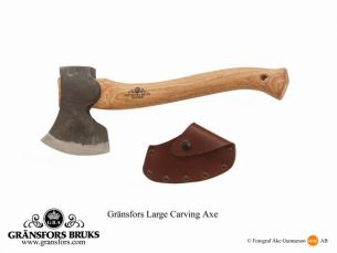 Skulptori kirves “Swedish Carving Axe”