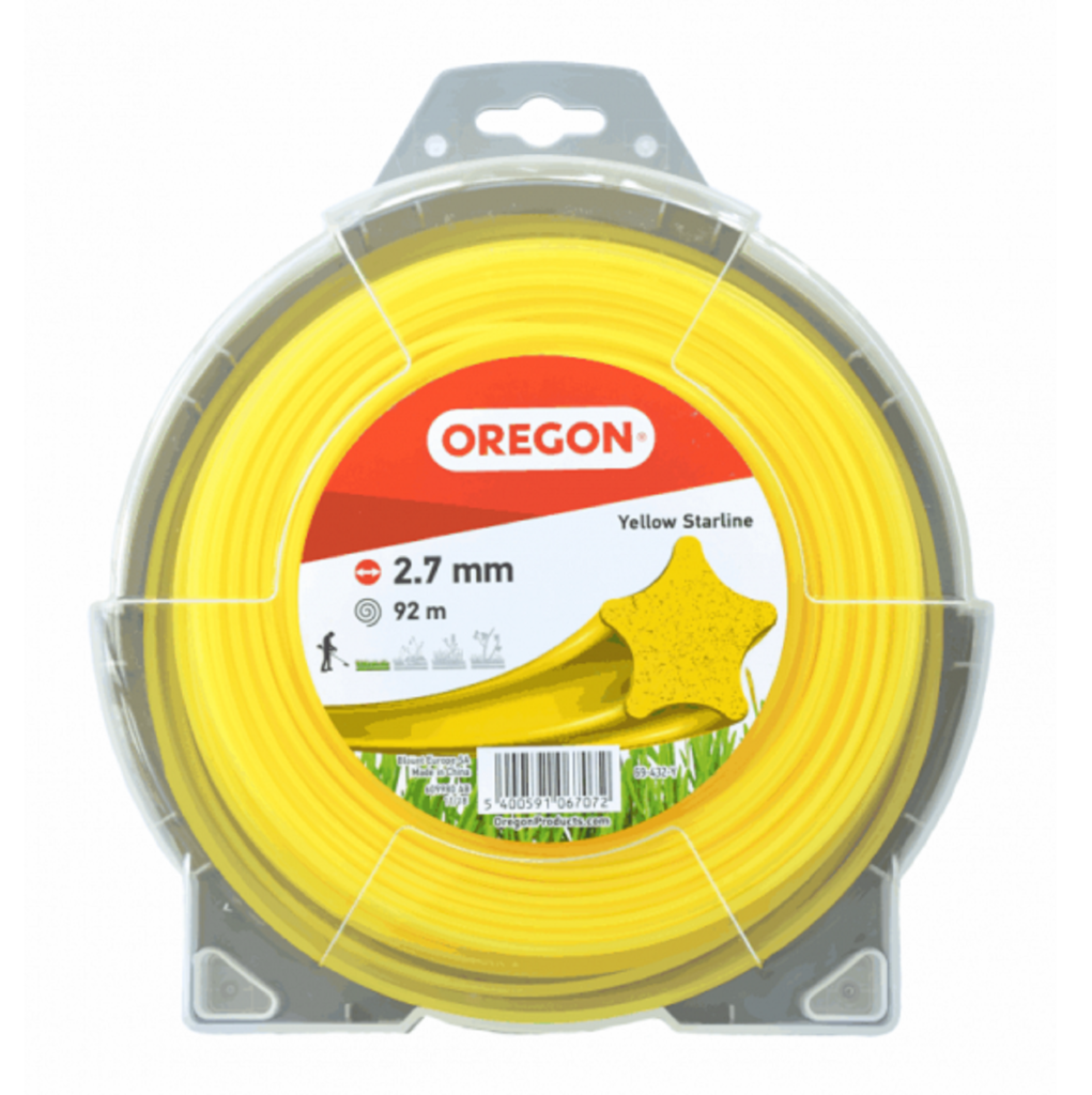 Trimmeri jõhv 2,7MM X 92m täht Oregon