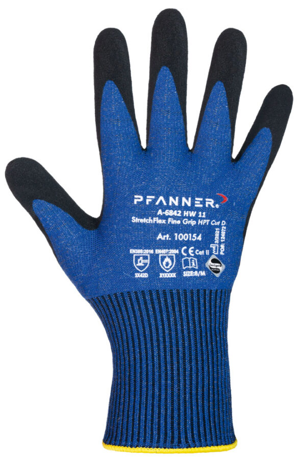 Töökindad StretchFlex® Fine Grip HPT lõikekindel Pfanner, suurus 2XL/11 - Image 3