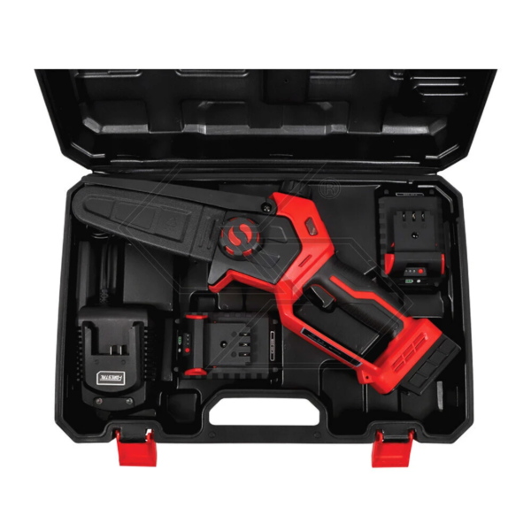 Akusaag / oksasaag / minimootorsaag Forestal FOR300 2,0Ah, 20V, 1,6kg, 4" 10cm plaat, 1/4" 1,1 mm - Image 2