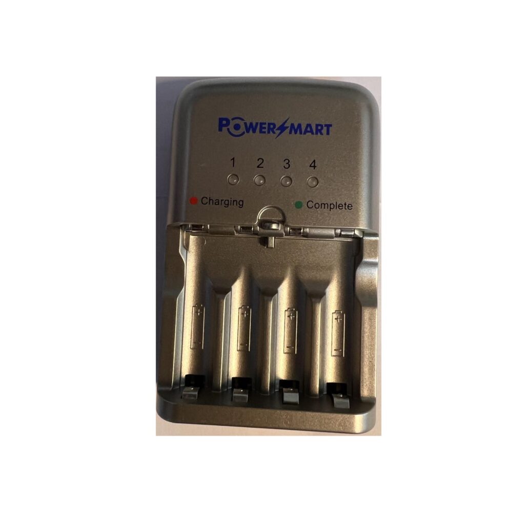 Power Smart 1-tunnine kiirlaadija (Ni-MH AA/AAA taaslaetavate akude jaoks)