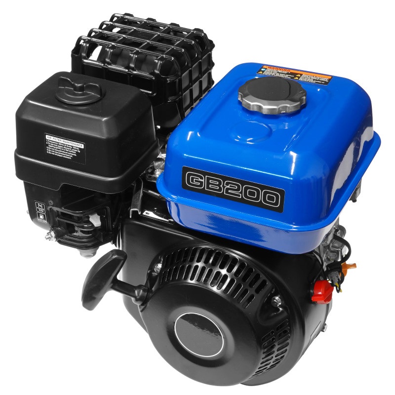Mootor Zongshen GB200 – 4.8kW/6.5HJ – väntvõlli pikkus 53mm, diameeter 20mm – EURO 5