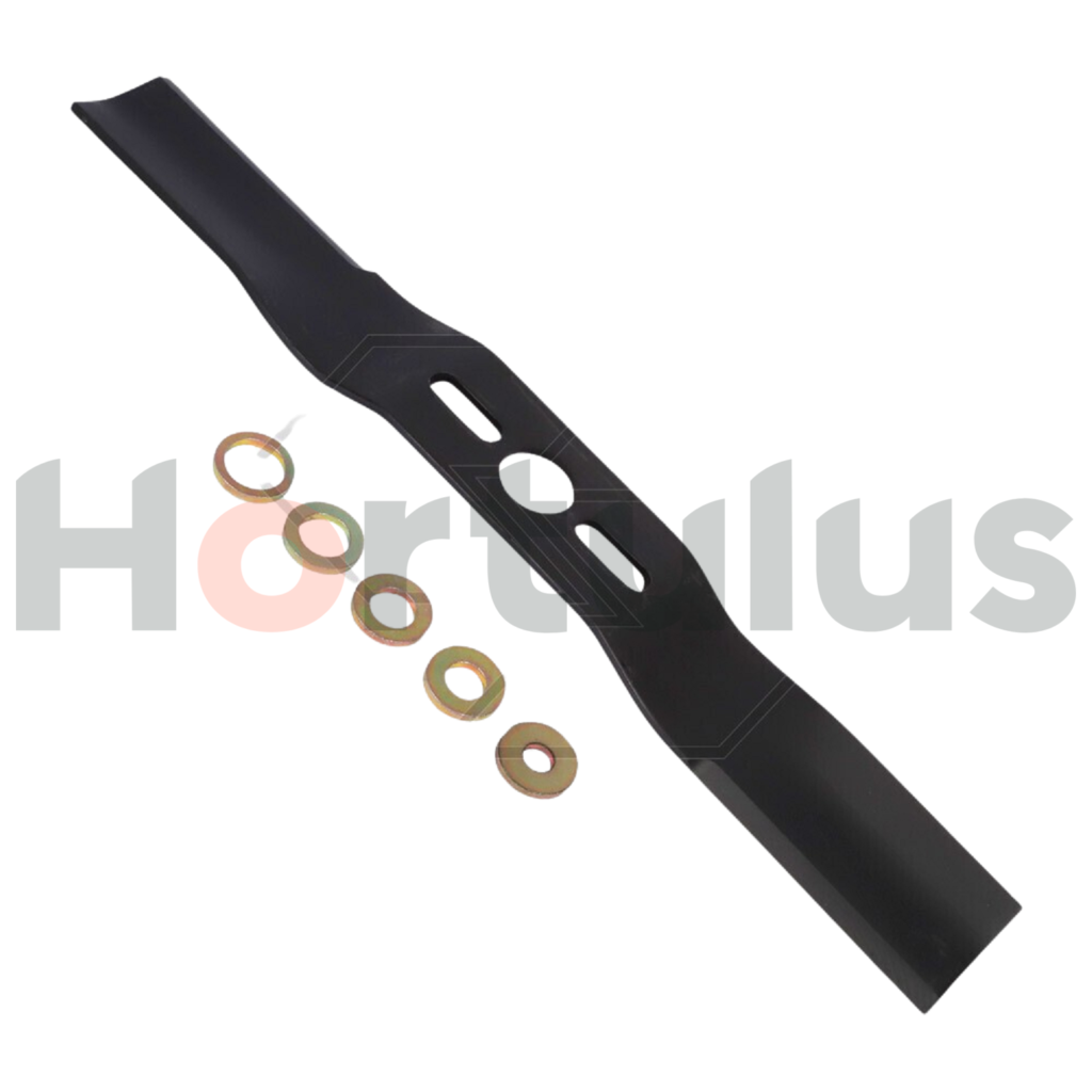 Lawnmower blade 40,0CM universal, with different bushings