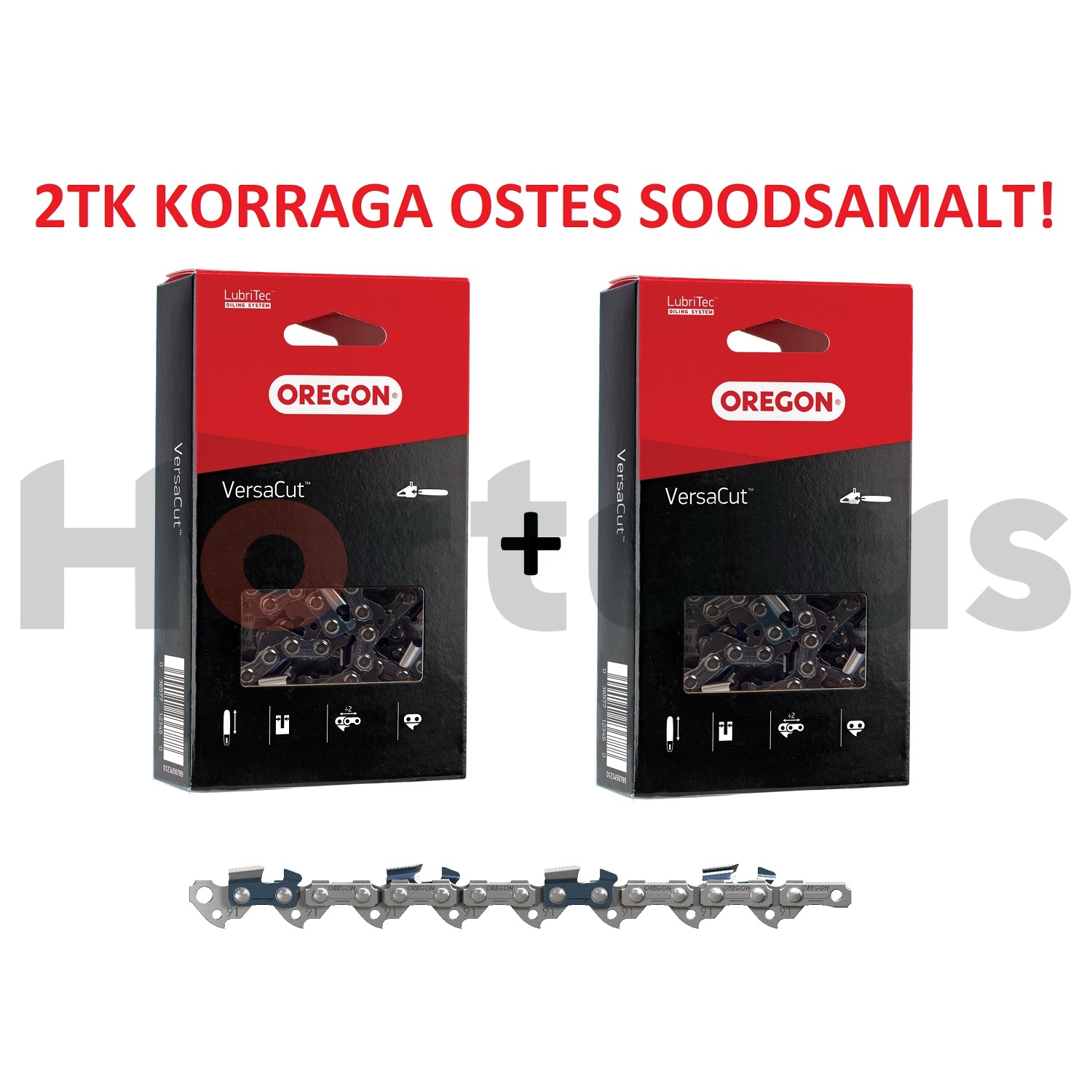 2 saw chains at a discounted price